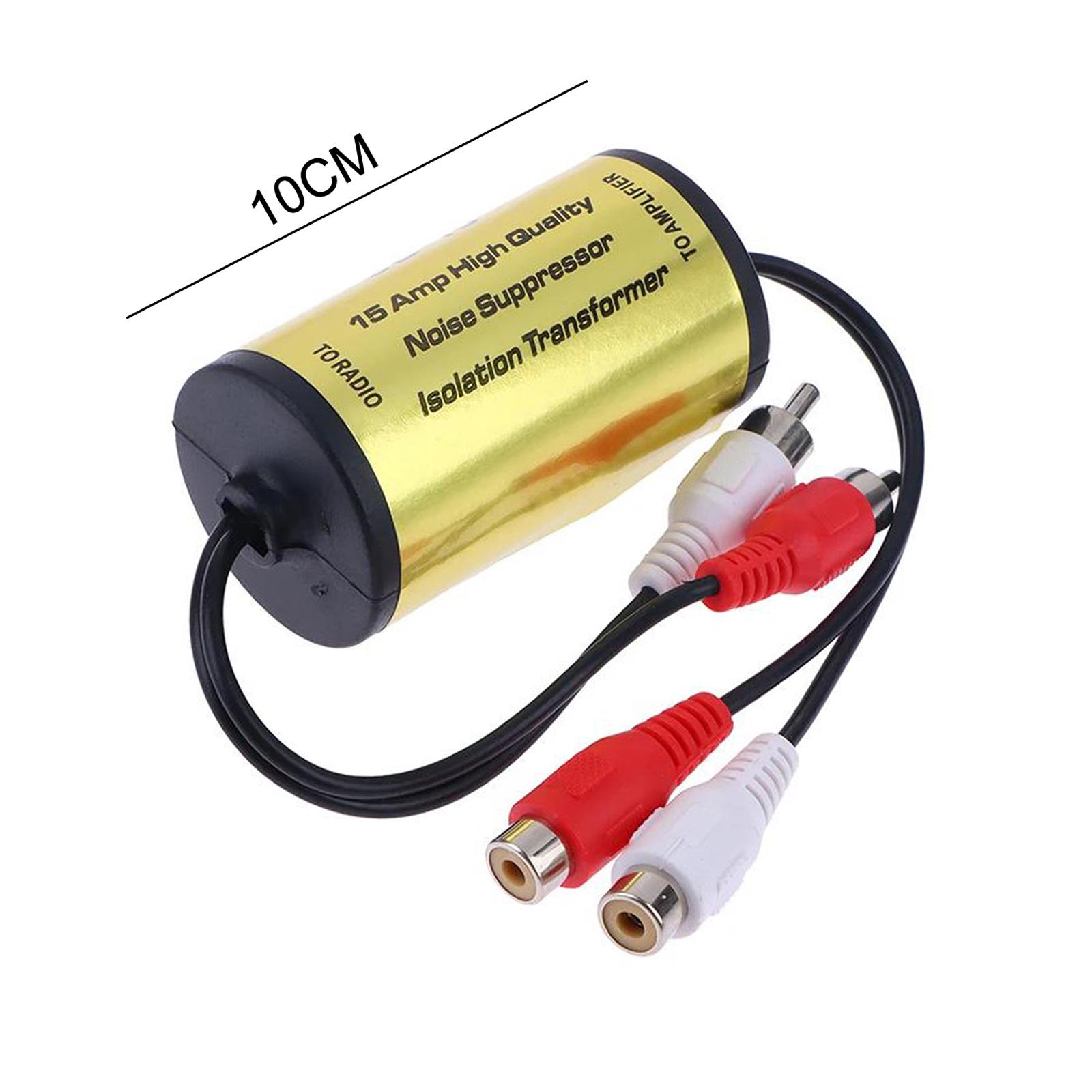 Audio Music Isolator - Generischer RCA-Audio-Rauschfilter 15A ersetzt Rauschunterdrücker für