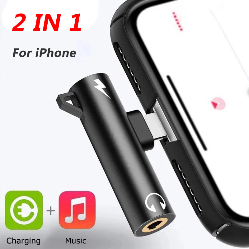 Audio And Music Splitter - 2 In1 Adapter Splitter Für iPhone