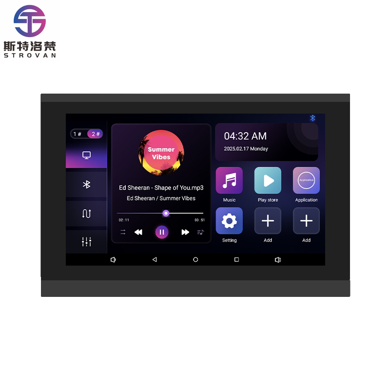 Audio Music System For Home - 7 Zoll Touchscreen 2-Zonen Smart Audio