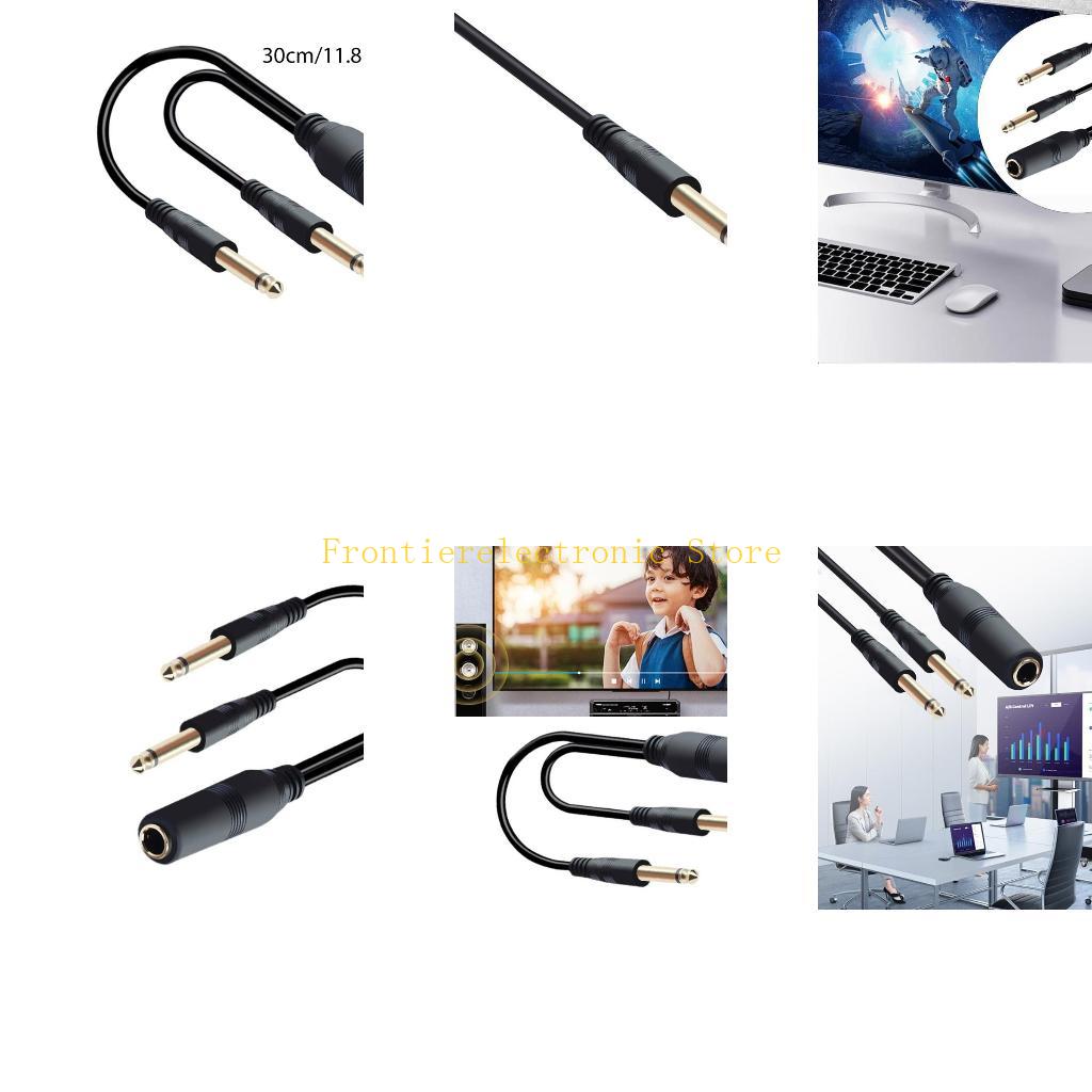 Audio And Music Splitter - G8DB 2x 1/4 Zoll 6,35 mm