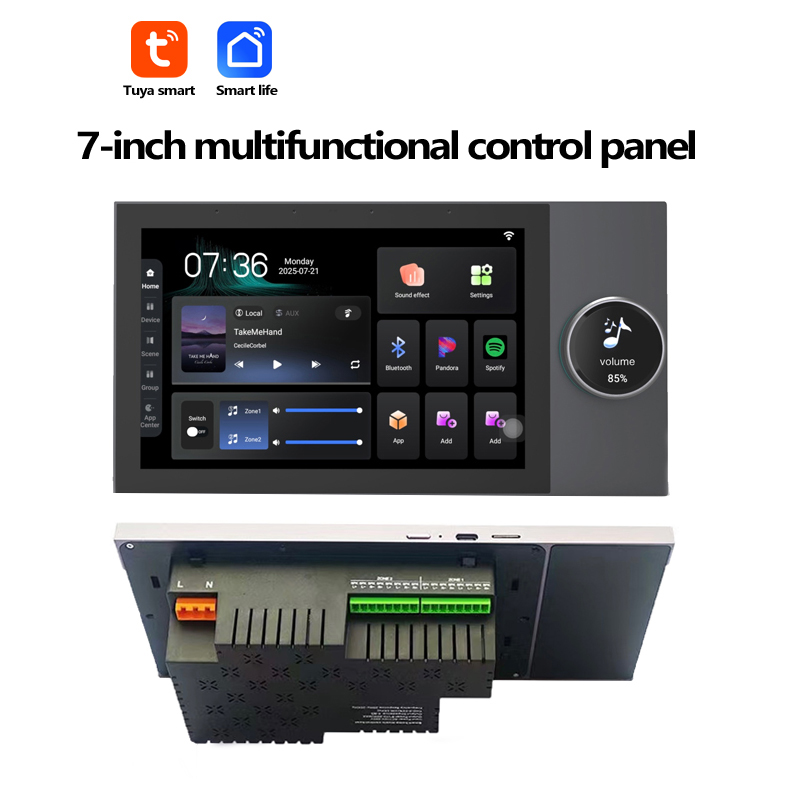 Audio Music System For Home - 7 Zoll Android 11 Alexa Sprachsteuerung