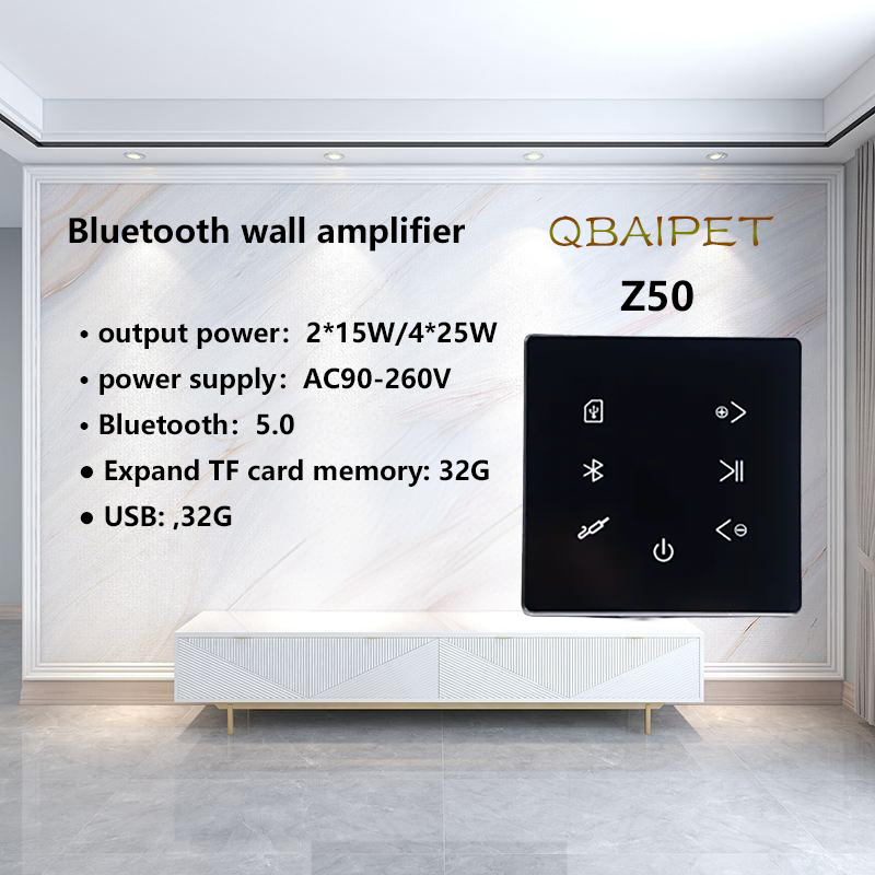 Audio Music System For Home - Bluetooth Wand Verstärker Heimkino Sound System