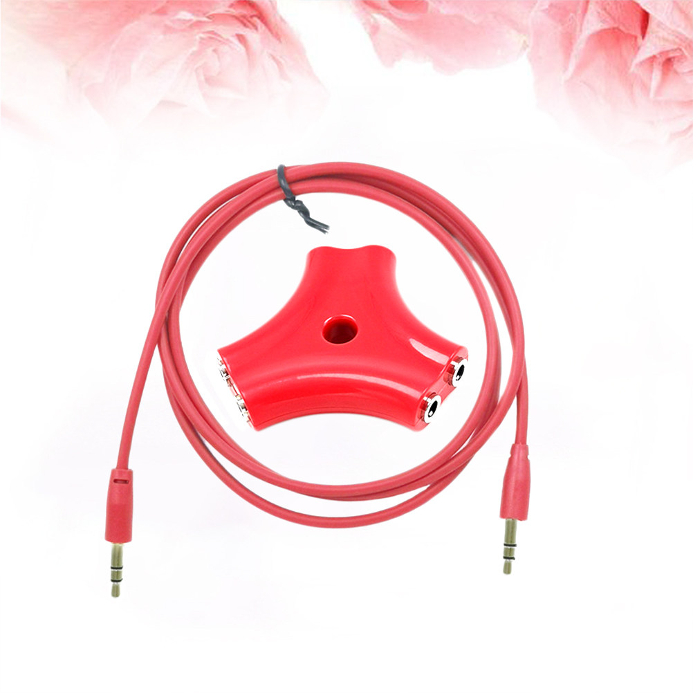 Audio And Music Splitter - 1 bis 5-fach 3,5-mm-Kopfhörer-Splitter, Audio-Signalverteiler zum
