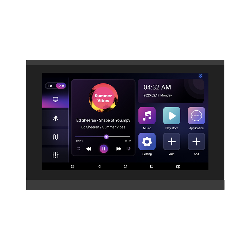Audio Music System For Home - 7 Zoll Touchscreen 2-Zonen Smart Audio
