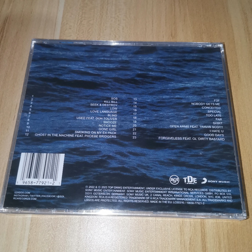 SZA SOS CD R&B Pop Soul Musika – Audio Music New Song Bewertung und Preis