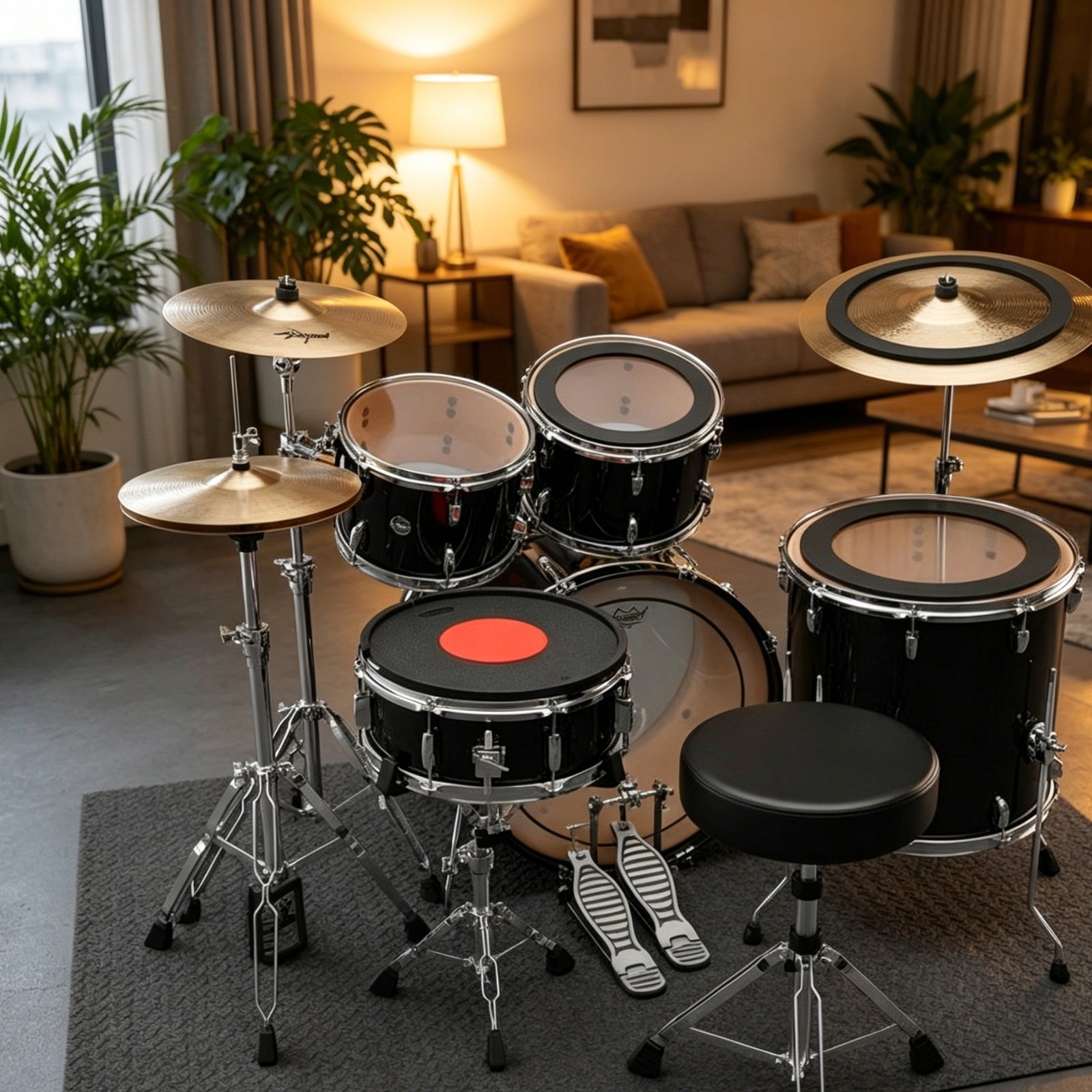 Gummi-Trommel- und Becken-Dämp – Drum Practice Pad Bewertung und Preis