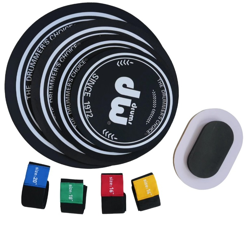 Gummi-Trommel-Stummschaltung,  – Drum Practice Pad Bewertung und Preis