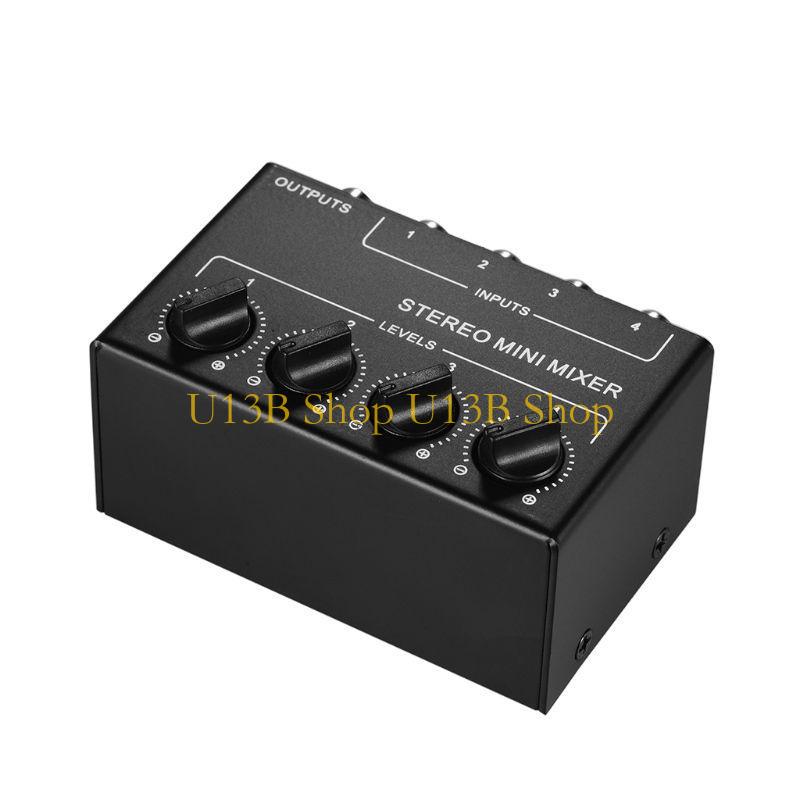U13B 4-Kanal-Passivmischer, Mi – Audio And Music Splitter Bewertung und Preis