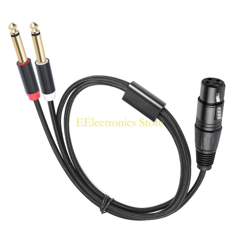 B03C Buchse 3Pin auf 6,35 mm 1 – Audio And Music Splitter Bewertung und Preis