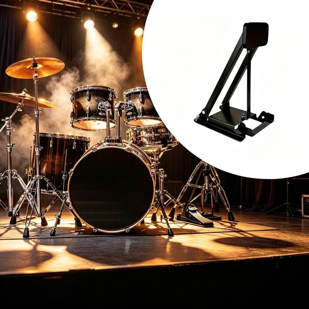 Kompaktes gepolstertes Bassdru – Drum Practice Pad Bewertung und Preis