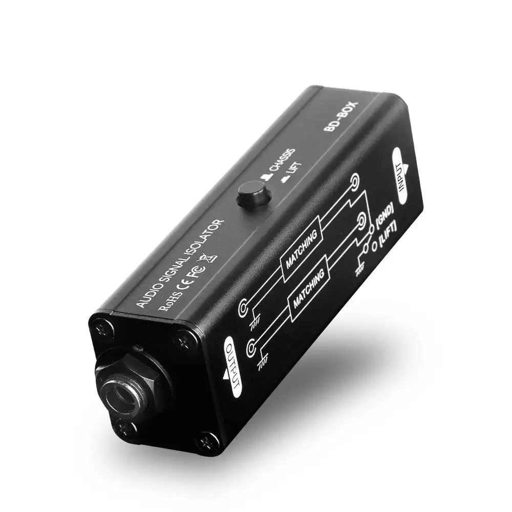 Tragbarer 6,35-mm-AUX-Erdschle – Audio Music Isolator Bewertung und Preis