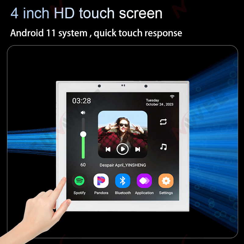 TUYA Smart Home 4 Zoll Android – Audio Music Background Free Bewertung und Preis
