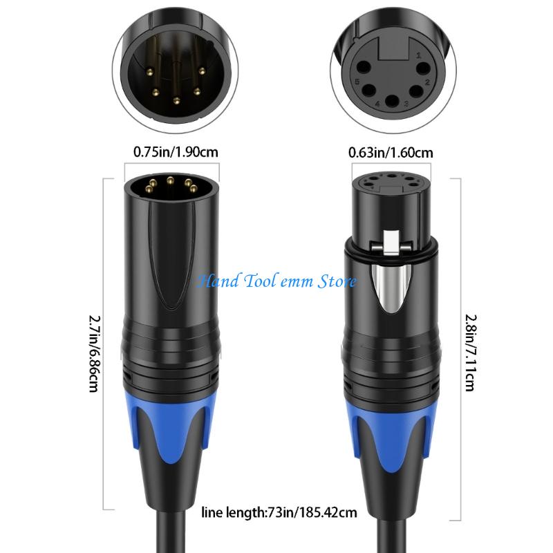 H37F 5Pin XLR Kabel Profession – Audio And Music Splitter Bewertung und Preis